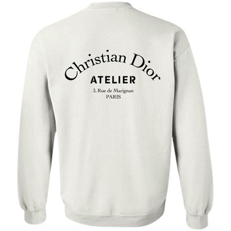 christian dior 3 rue de marignan paris|Christian Dior atelier shirts.